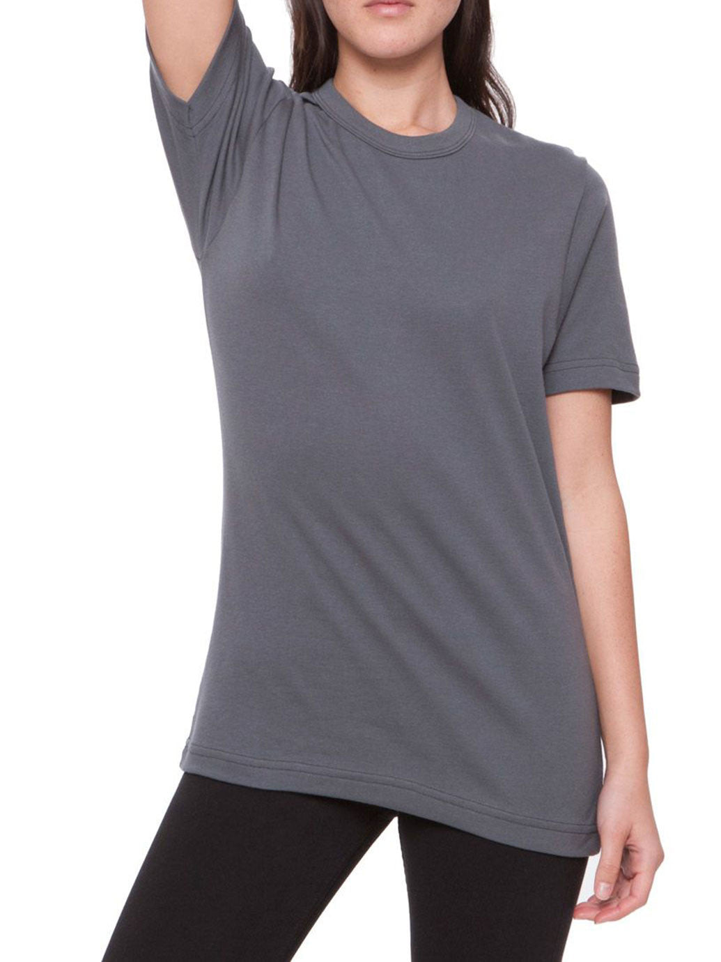 Women's Baby Rib Fitted Short Sleeve T-Shirt