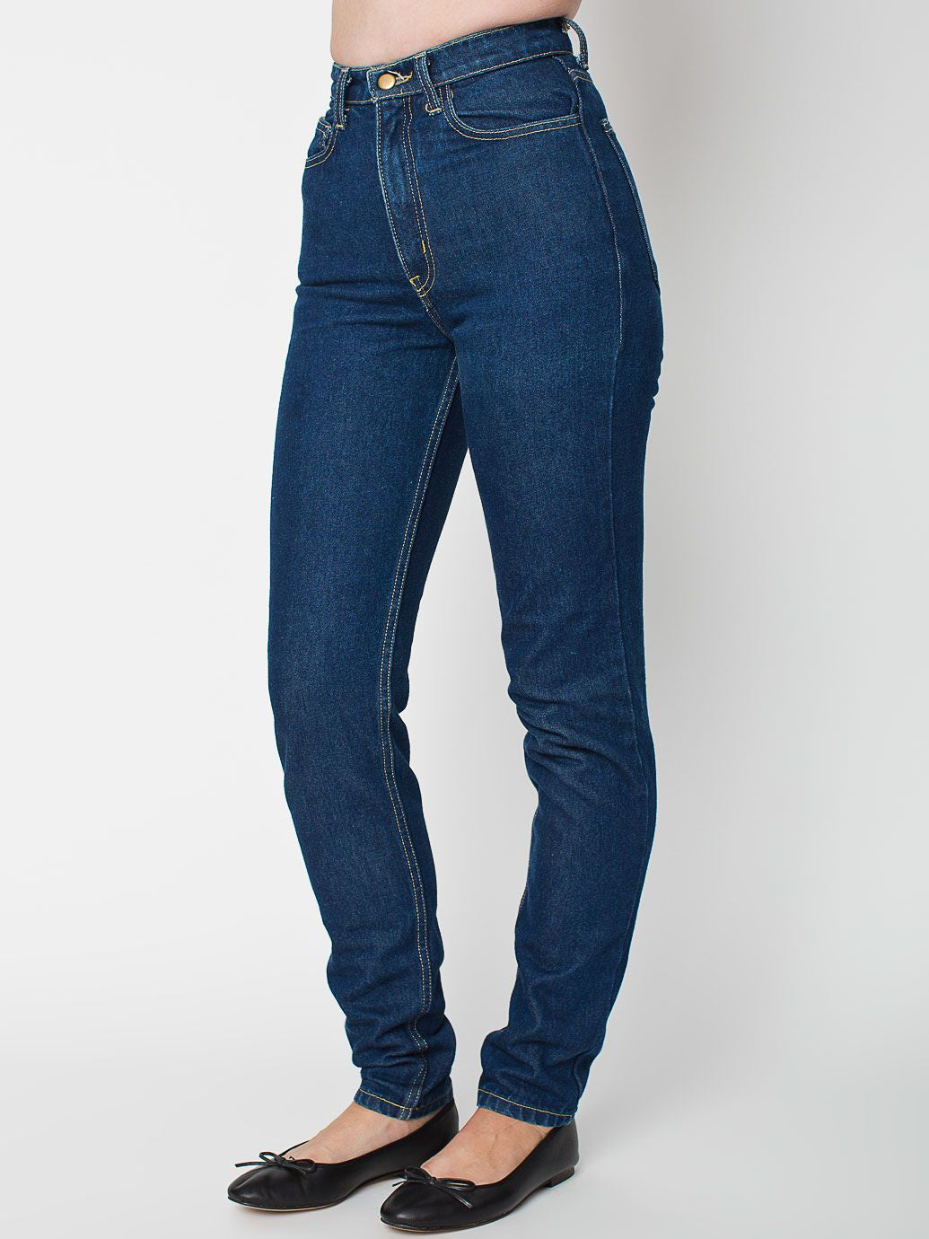 Women's Dark Wash High-Waist Jean